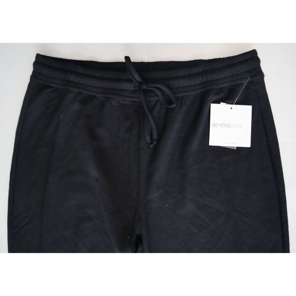 Beyond Yoga CF1235-001 Women's Sz M Black Cozy Fleece Off-Duty Joggers - Picture 6 of 10